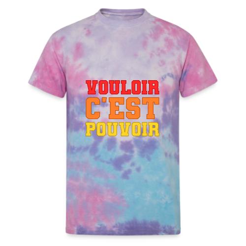 Where there's a will there's a way - Unisex Tie Dye T-Shirt