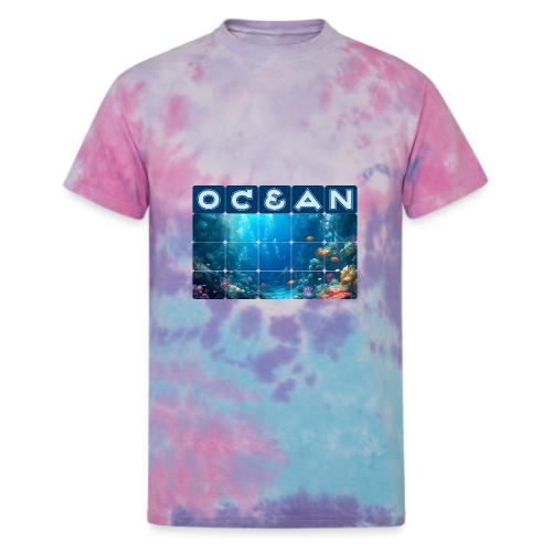 Ocean: Coral Carnival - Unisex Tie Dye T-Shirt