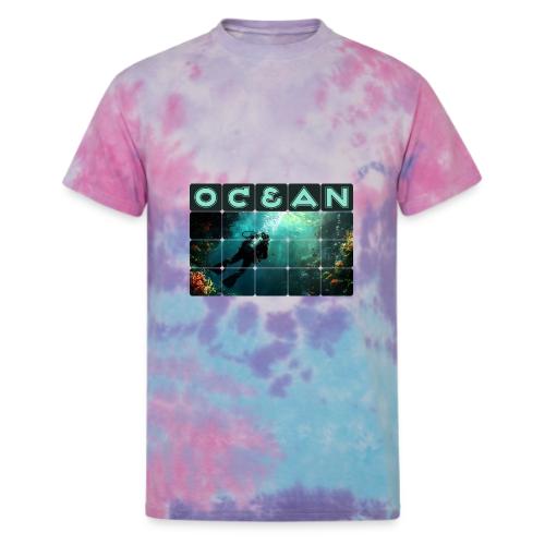 Ocean: Explorer of the Deep - Unisex Tie Dye T-Shirt