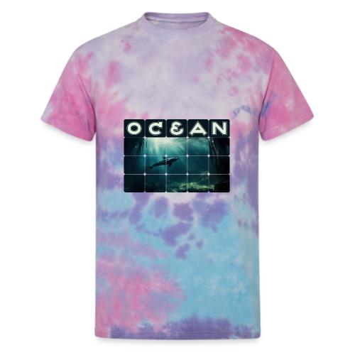 Ocean Whisper - Unisex Tie Dye T-Shirt