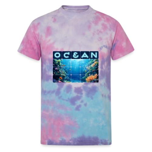 Ocean: Tropical Drift - Unisex Tie Dye T-Shirt