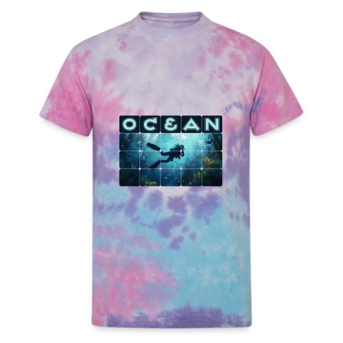 Ocean: Beneath the Blue - Unisex Tie Dye T-Shirt