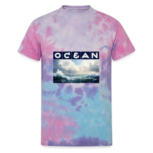 Ocean: Waves of Fury - Unisex Tie Dye T-Shirt
