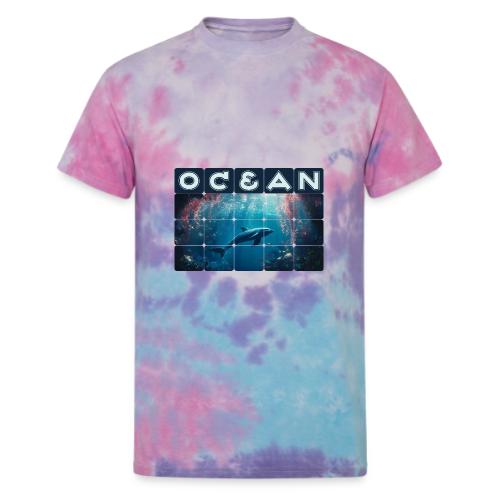 Ocean: Blue Grace - Unisex Tie Dye T-Shirt