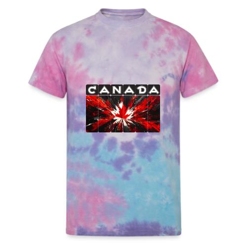 Canada Splash - Unisex Tie Dye T-Shirt