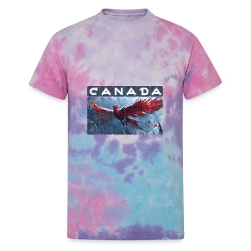 Canada Rising - Unisex Tie Dye T-Shirt