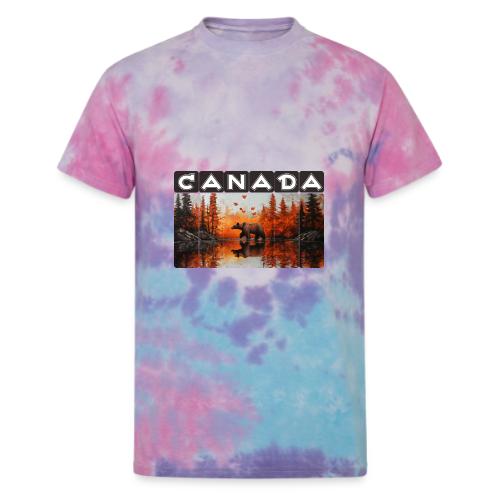 Canada Wilderness Art - Unisex Tie Dye T-Shirt