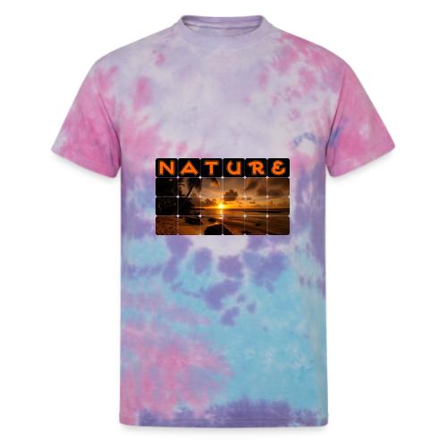 Nature: Golden Hour Escape - Unisex Tie Dye T-Shirt
