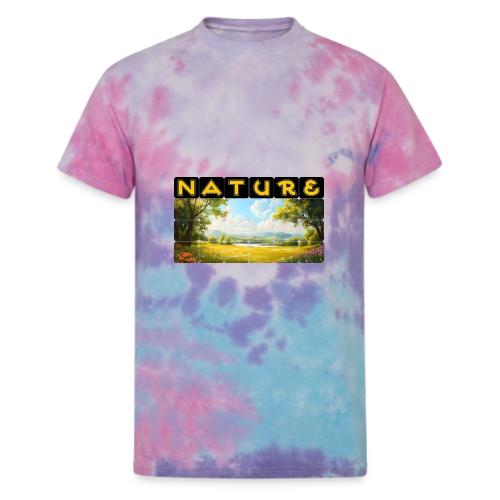 Nature: Summer Fields - Unisex Tie Dye T-Shirt