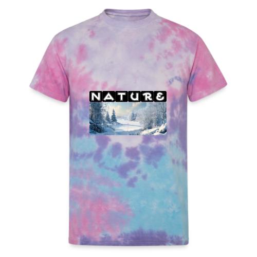 Nature: Frozen Horizon - Unisex Tie Dye T-Shirt