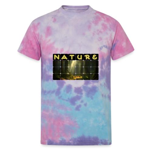 Nature: Sunlit Canopy - Unisex Tie Dye T-Shirt