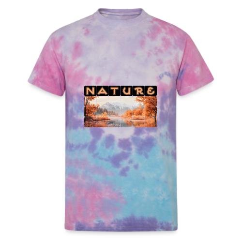 Nature: Autumn Glow - Unisex Tie Dye T-Shirt