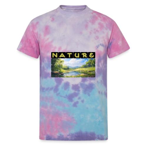 Nature: Springtime Serenity - Unisex Tie Dye T-Shirt