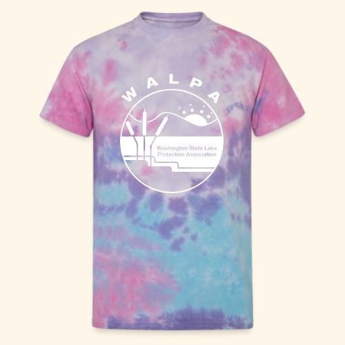 white logo - Unisex Tie Dye T-Shirt