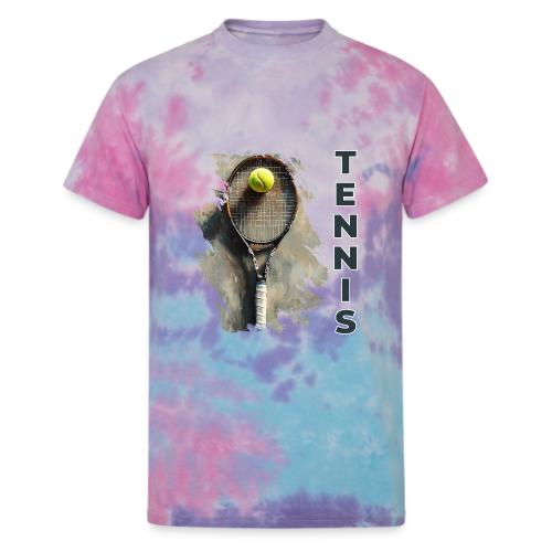 Tennis Power Play - Unisex Tie Dye T-Shirt
