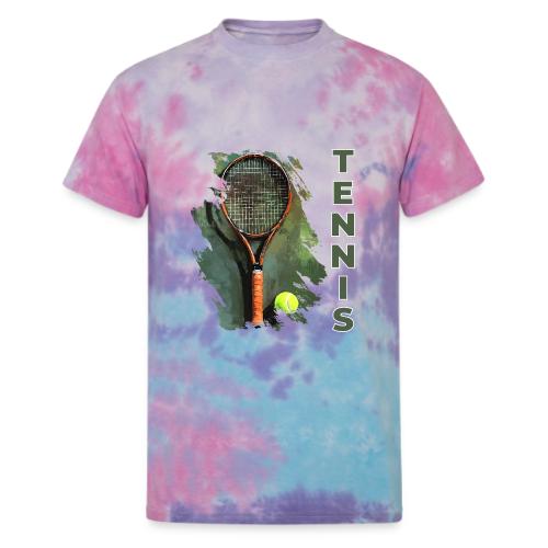 Tennis Precision Strike - Unisex Tie Dye T-Shirt