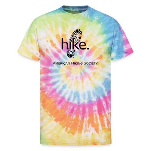 hike. - Unisex Tie Dye T-Shirt