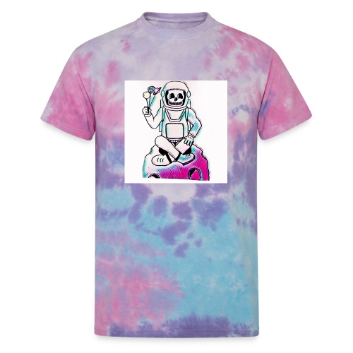 Astro Skull - Unisex Tie Dye T-Shirt