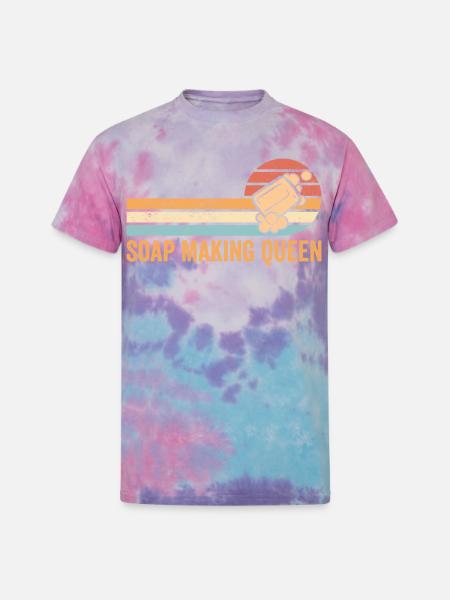 Soap Making Soap Maker - Unisex Tie Dye T-Shirt - cotton candy
