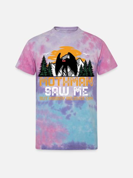 Cryptid Cryptozoology - Unisex Tie Dye T-Shirt - cotton candy