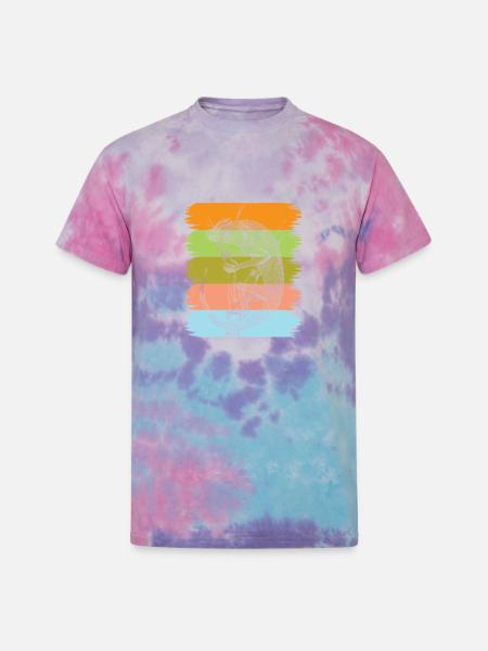 Chameleon - Unisex Tie Dye T-Shirt - cotton candy