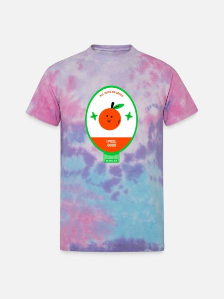 All Juice No Seeds Cap - Unisex Tie Dye T-Shirt - cotton candy