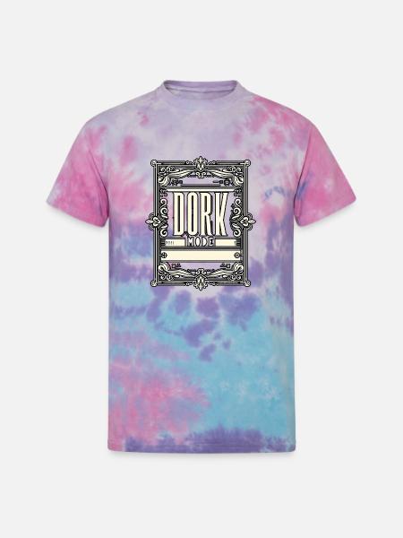 Dork Mode 15 - Unisex Tie Dye T-Shirt - cotton candy