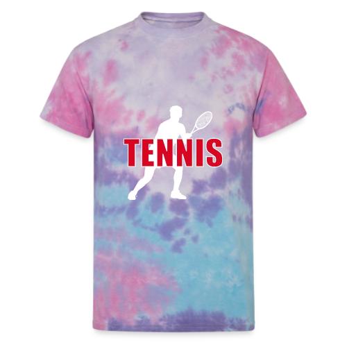 Red Court Tennis - Unisex Tie Dye T-Shirt