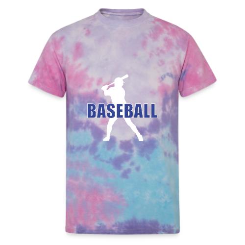 Classic Baseball Swing - Unisex Tie Dye T-Shirt