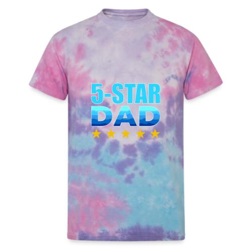 Five Stars Dad - Unisex Tie Dye T-Shirt