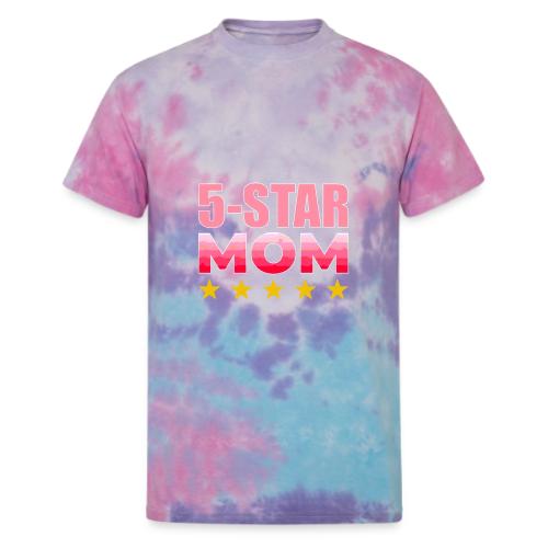 Five Stars Mom - Unisex Tie Dye T-Shirt
