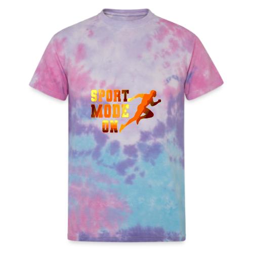 Sport Mode On - Unisex Tie Dye T-Shirt