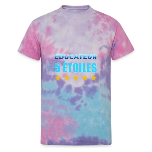 Éducateur 5 Étoiles - Unisex Tie Dye T-Shirt
