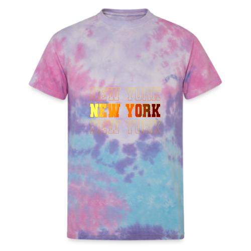 New York Varsity Echo - Unisex Tie Dye T-Shirt