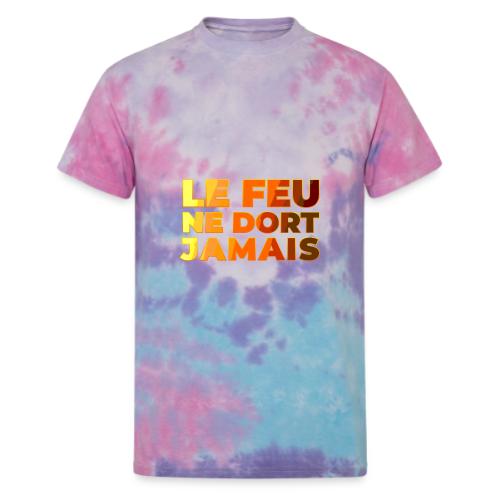 Fire never sleeps - Unisex Tie Dye T-Shirt