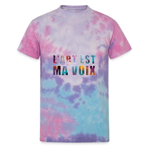 Art is my voice - Unisex Tie Dye T-Shirt