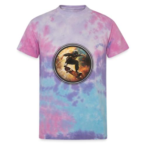Skateboarding Flow - Unisex Tie Dye T-Shirt