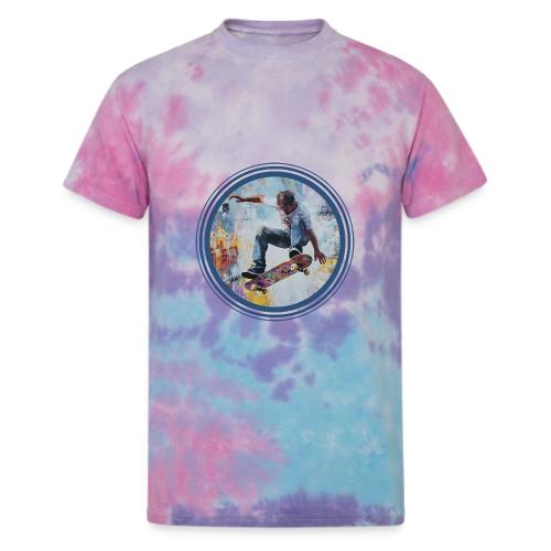 Skateboarding Universe - Unisex Tie Dye T-Shirt