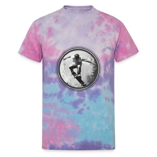 Skateboarding Vibes Only - Unisex Tie Dye T-Shirt