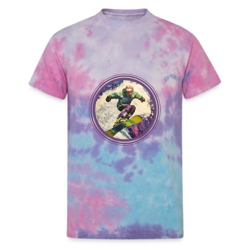 Snowboarding Soul - Unisex Tie Dye T-Shirt