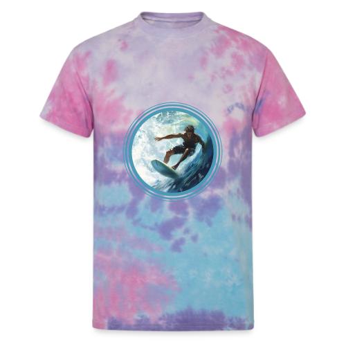 Surfing Freedom - Unisex Tie Dye T-Shirt