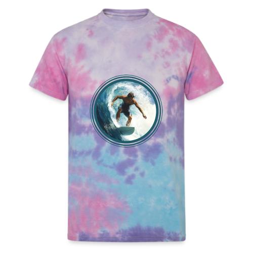 Surfing Horizon - Unisex Tie Dye T-Shirt