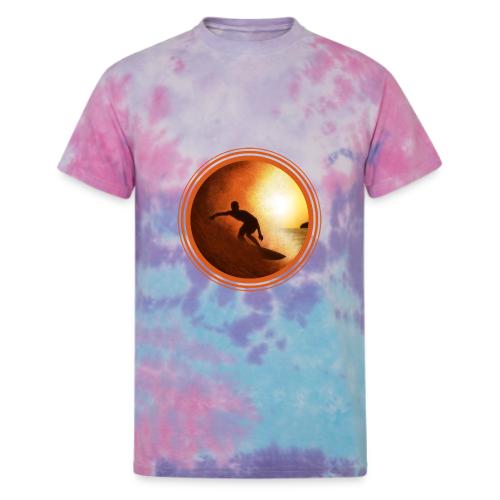 Surfing Vibes - Unisex Tie Dye T-Shirt