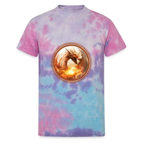 Dragon's Wrath - Unisex Tie Dye T-Shirt