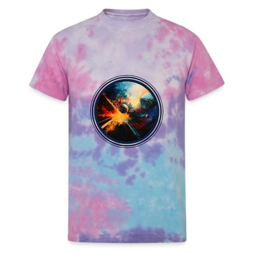 Planets in Turmoil - Unisex Tie Dye T-Shirt