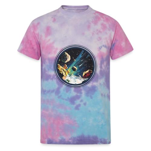 Celestial Collision - Unisex Tie Dye T-Shirt