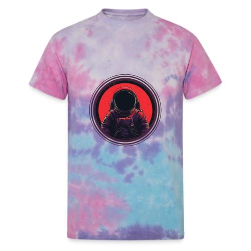 Astronaut: The universe is calling! - Unisex Tie Dye T-Shirt