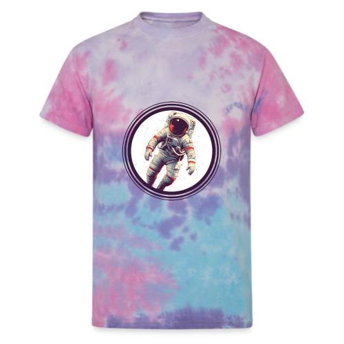 Astronaut: From Earth to the cosmos - Unisex Tie Dye T-Shirt