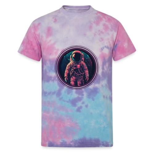 Astronaut: Explore the unknown - Unisex Tie Dye T-Shirt