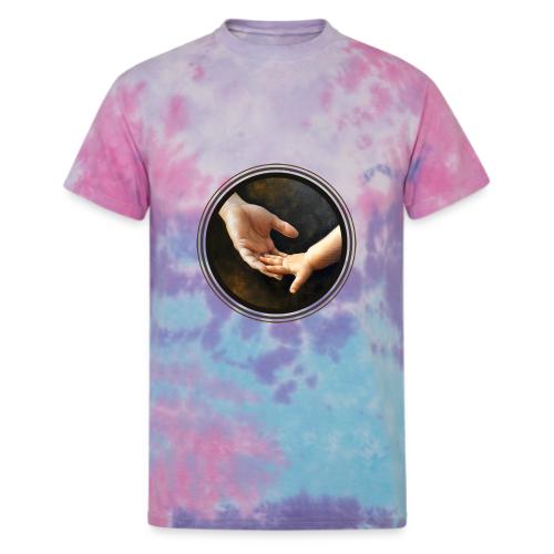 Hand in hand - Unisex Tie Dye T-Shirt